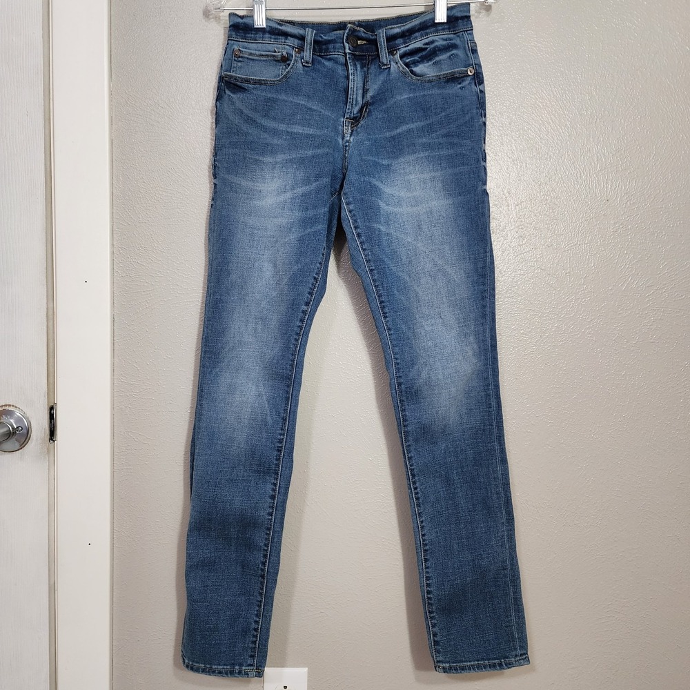 AERO Jeans Super‎ Skinny Medium Wash Blue Denim Pants Womens Size 28 32